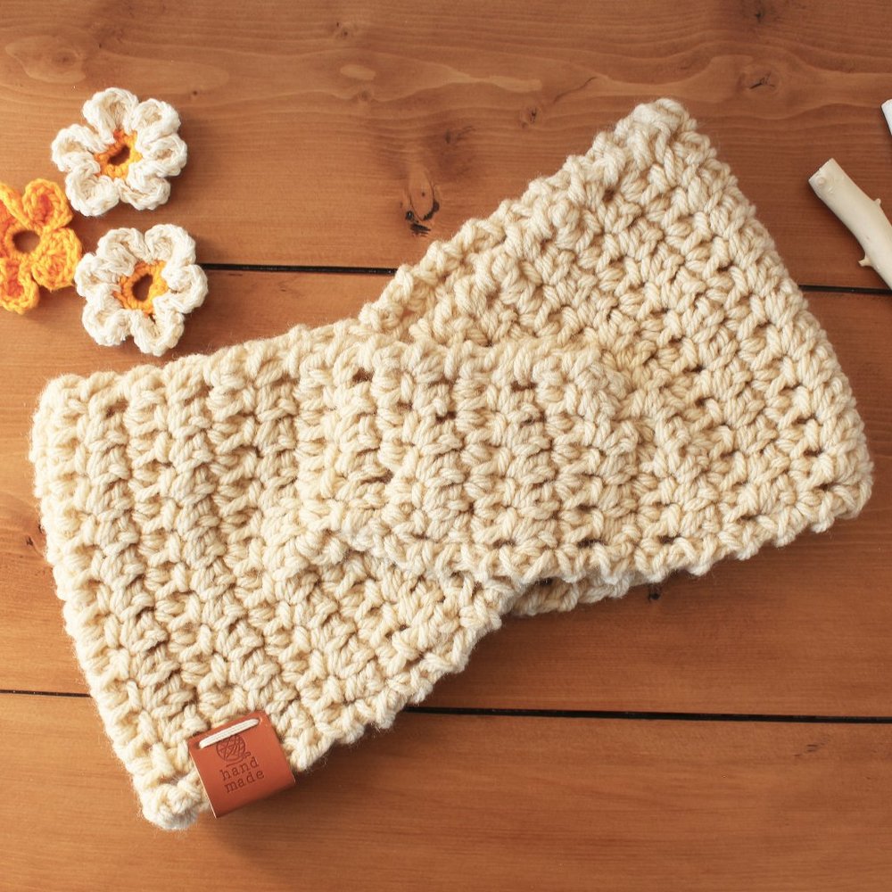 Crochet Headband Earwarmers - Twist Ear Warmers | Winter Accessory | Headband